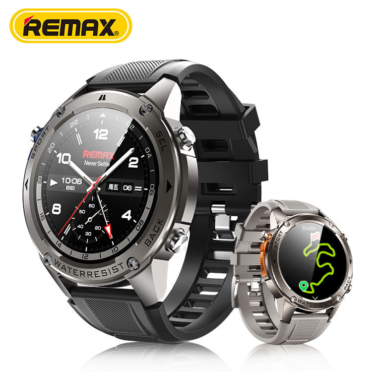 REMAX WATCH 18 Outdoor Military-Grade GPS 1.43" Touchscreen 500mAh Battery 100+ Workout Modes Diving Ready Smart Watch