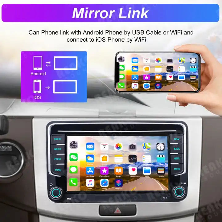 Android Radio Carplay for VW