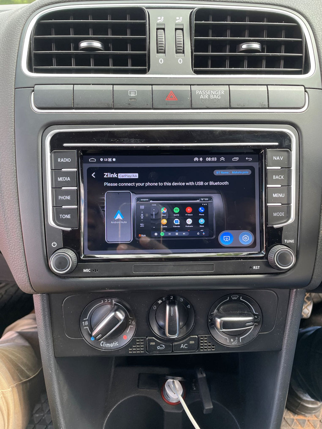 Android Radio Carplay for VW